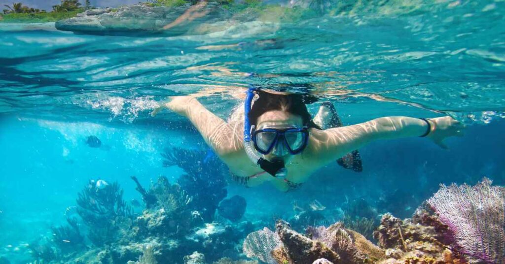 Snorkeling in Nilaveli Beach Trincomalee, Sri Lanka